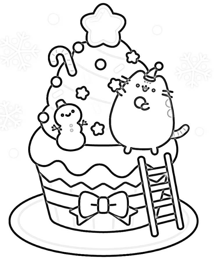 Pusheen Bild ausmalbilder