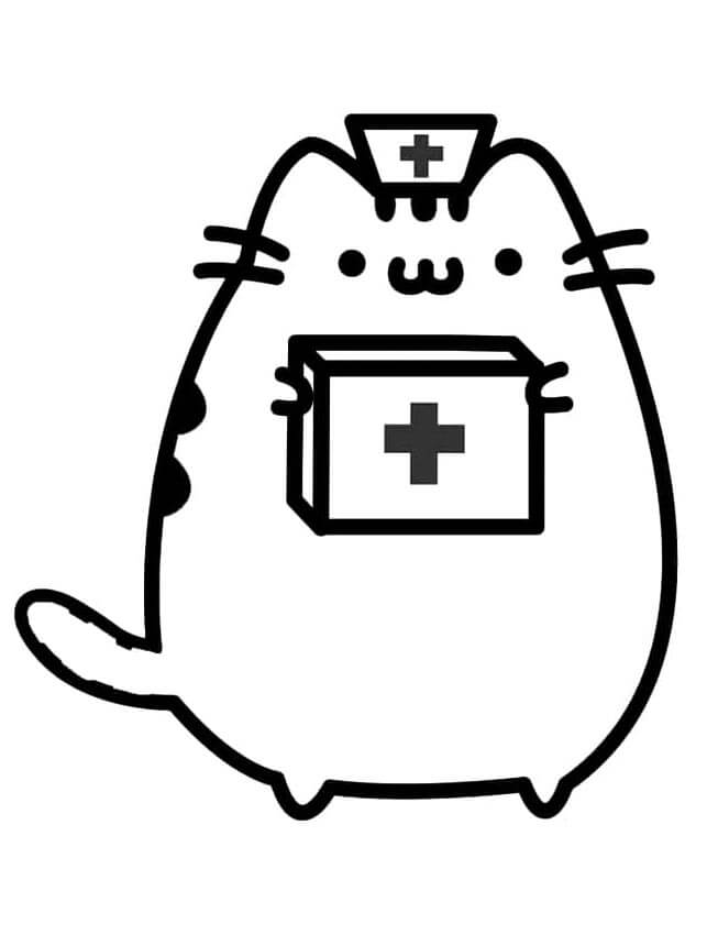 Pusheen Für 2-Jährige Kinder ausmalbilder