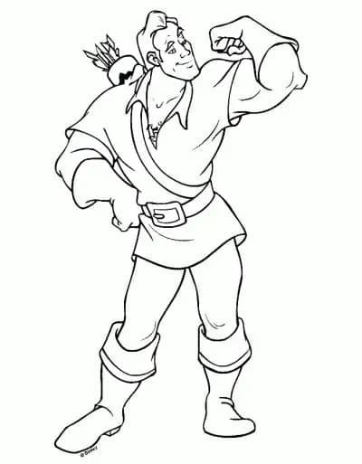 Schöne und das Biest (5) ausmalbilder