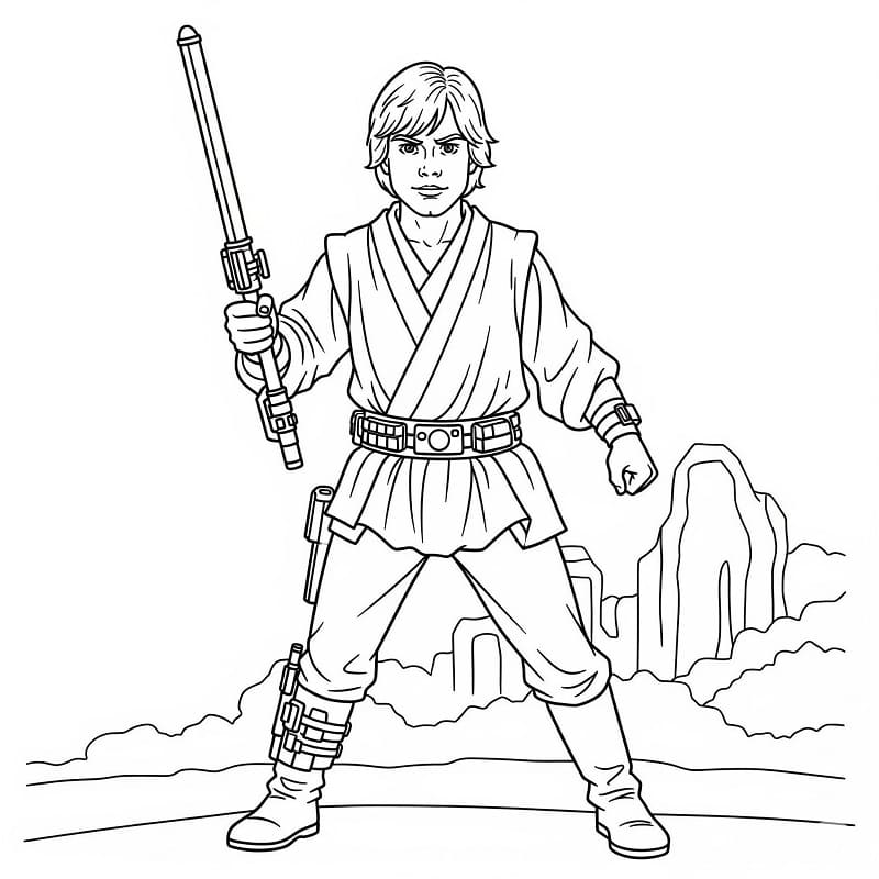 Spektakuläres Star Wars ausmalbilder