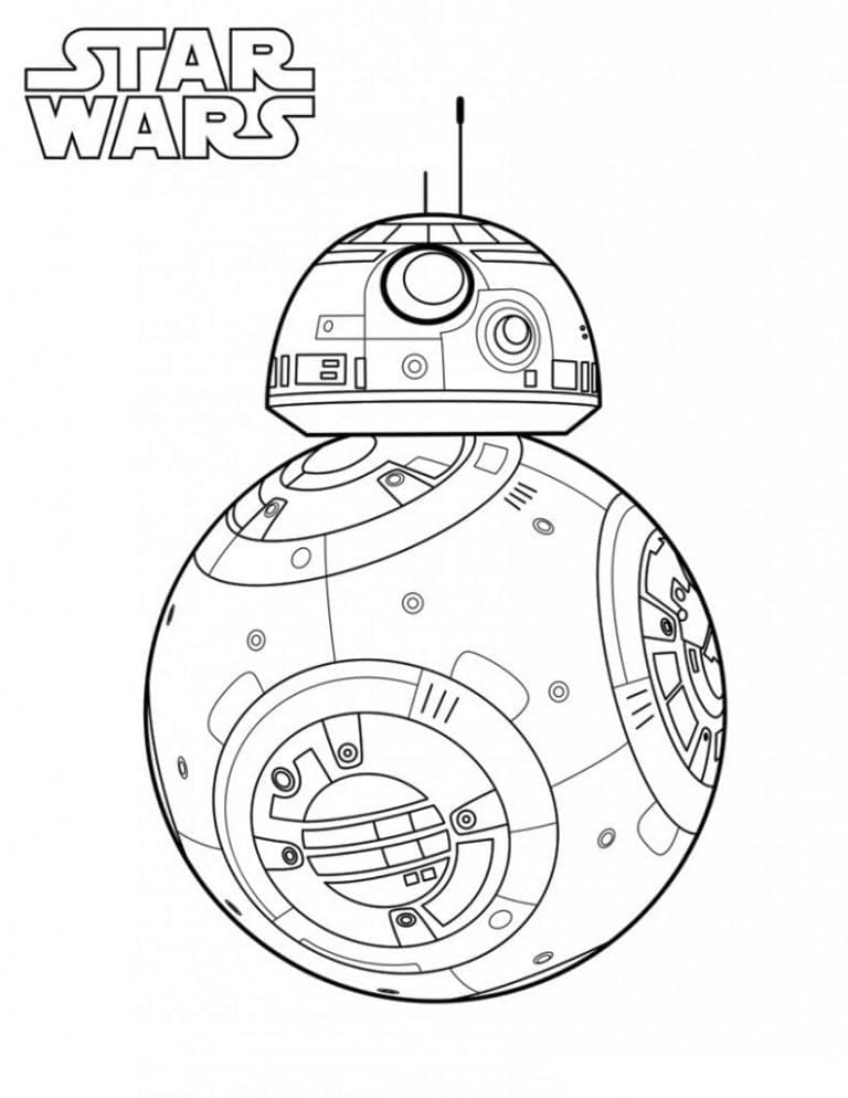 Star Wars für 1-jährige Kinder ausmalbilder