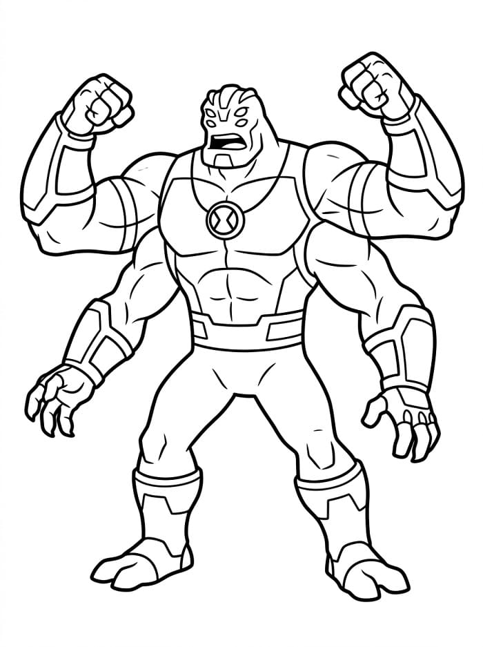 Toller Ben 10 ausmalbilder