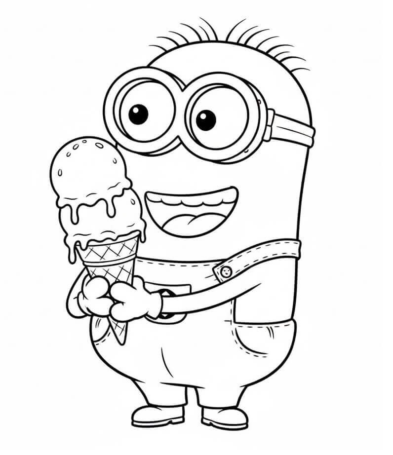 Minions ausmalbilder