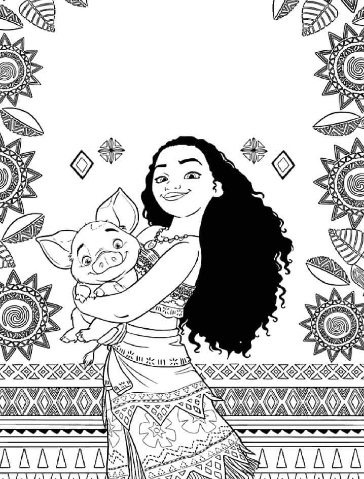 Vaiana (4) ausmalbilder