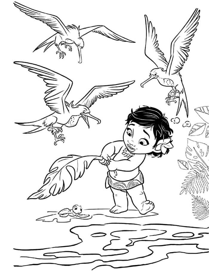 Vaiana (5) ausmalbilder