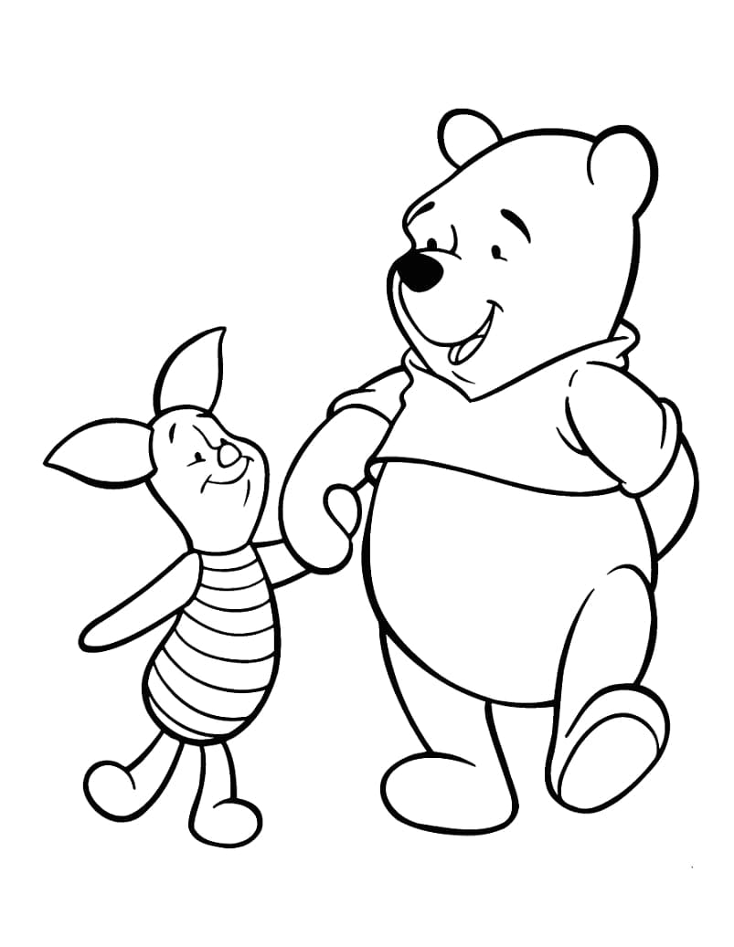 Winnie Puuh (4) ausmalbilder