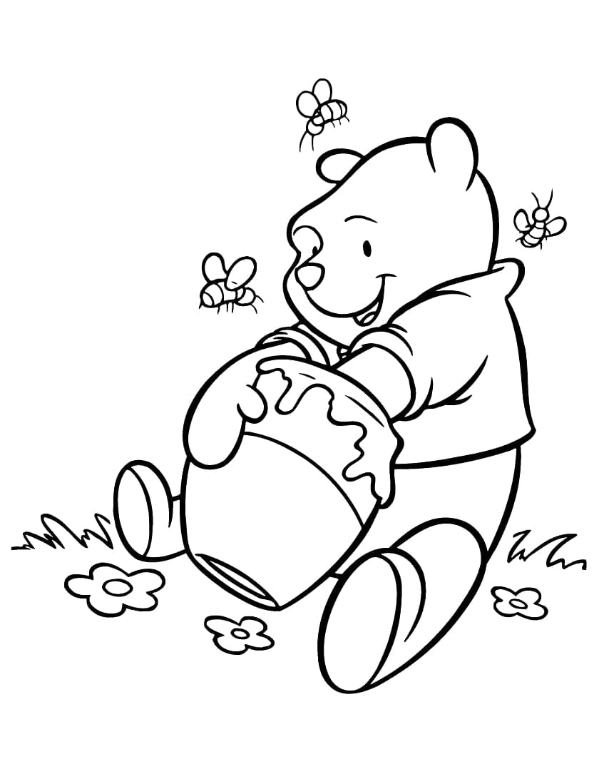 Winnie Puuh (6) ausmalbilder