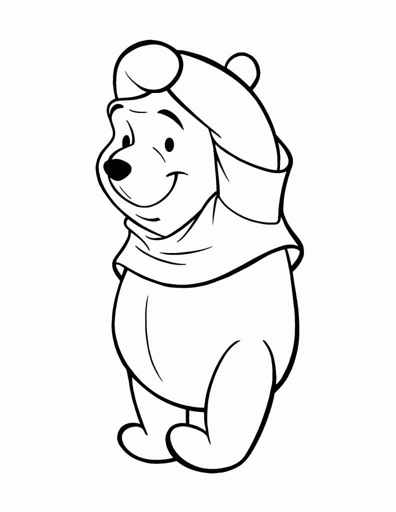Winnie Puuh für 2-jährige Kinder ausmalbilder