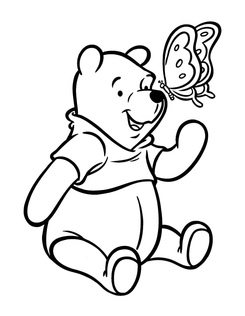 Winnie Puuh für 6-jährige Kinder ausmalbilder