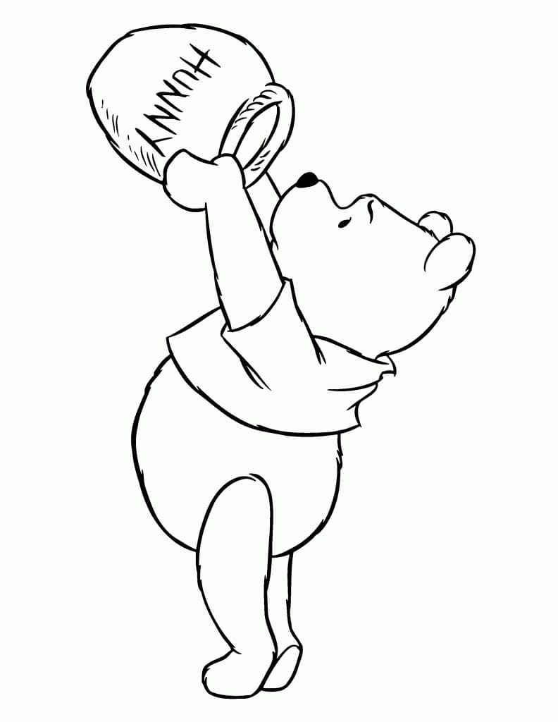Winnie Puuh kostenlos verfügbar ausmalbilder
