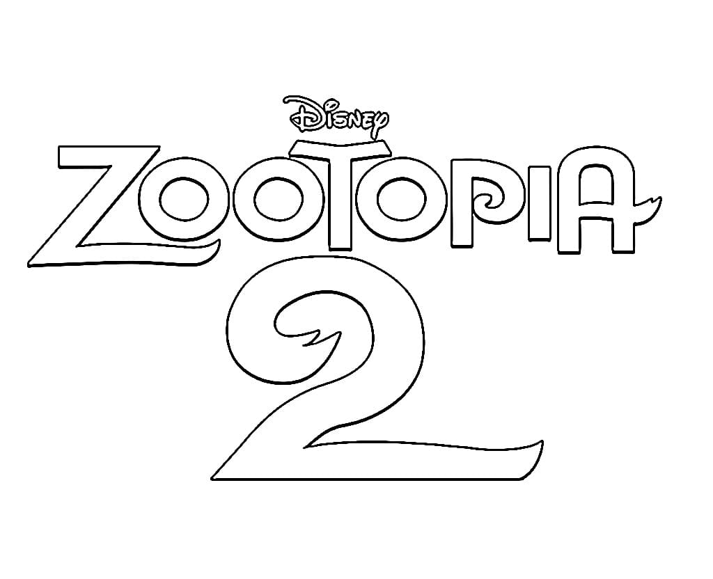 Zoomania gratis Druckvorlage ausmalbilder