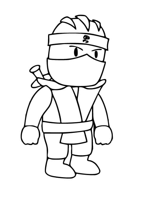 Cartoon Stumble Guys ausmalbilder